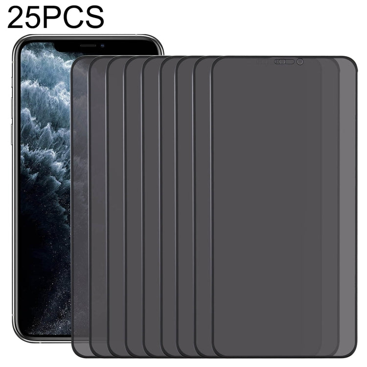 25 PCS Anti-peeping Plasma Oil Coated High Aluminum Wear-resistant Tempered Glass Film, For iPhone X / XS (25 PCS), For iPhone XR (25 PCS), For iPhone XS Max (25 PCS), For iPhone 11 (25 PCS), For iPhone 11 Pro (25 PCS), For iPhone 11 Pro Max (25 PCS)  ...