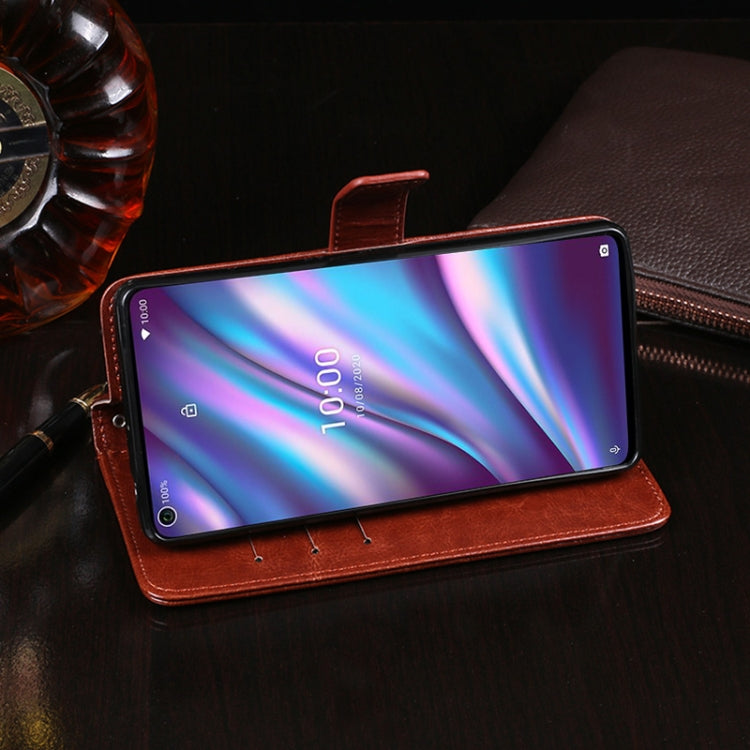 idewei Crazy Horse Texture Horizontal Flip Leather Case with Holder & Card Slots & Wallet, For Wiko View5 Plus, For Wiko Y61, For Xiaomi Mi 10 Ultra