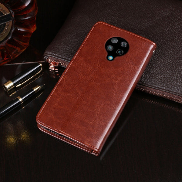 idewei Crazy Horse Texture Horizontal Flip Leather Case with Holder & Card Slots & Wallet, For Xiaomi Poco F2 Pro, For Xiaomi Poco M2, For Xiaomi Poco X3 NFC