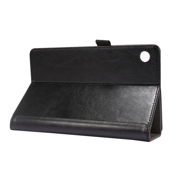 Crazy Horse Texture Horizontal Flip Leather Case with 2-folding Holder & Card Slot