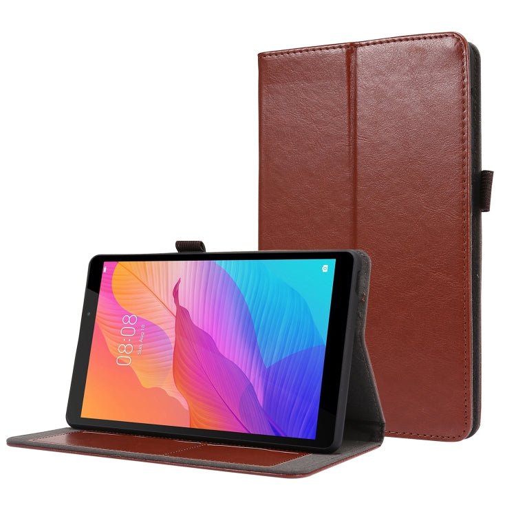 Crazy Horse Texture Horizontal Flip Leather Case with 2-folding Holder & Card Slot