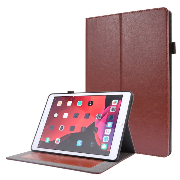 Crazy Horse Texture Horizontal Flip Leather Case with 2-folding Holder & Card Slot