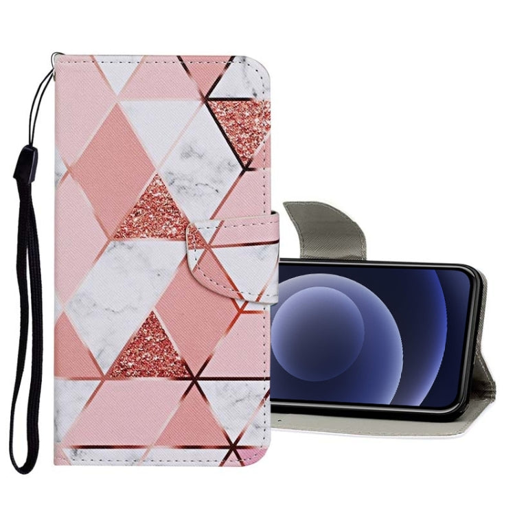 Colored Drawing Pattern Horizontal Flip Leather Case with Holder & Card Slots & Wallet, For iPhone 12 mini, For iPhone 12 / 12 Pro