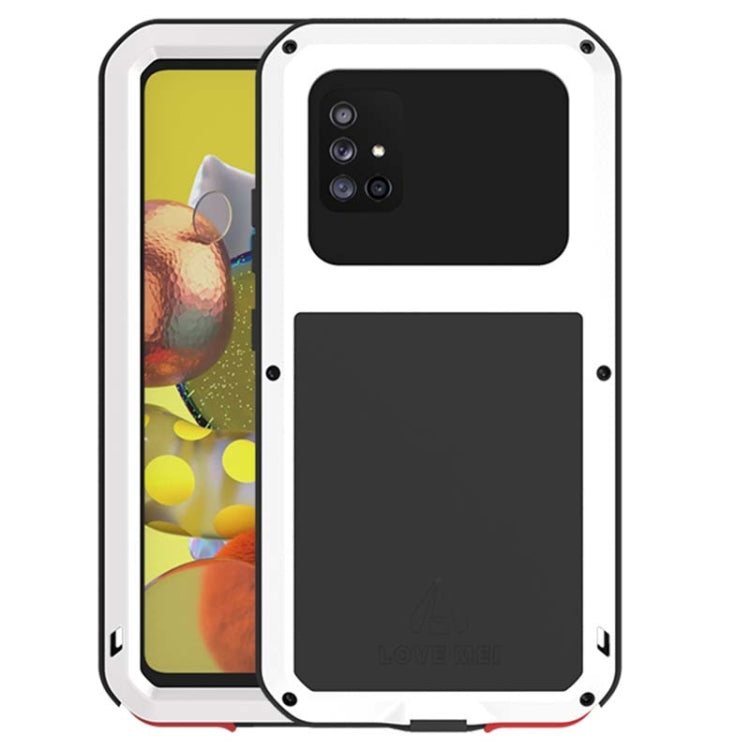 LOVE MEI Metal Shockproof Waterproof Dustproof Protective Case with Glass