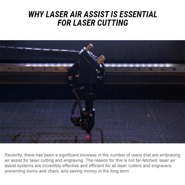 XTOOL D1 KA020167000 Air Assist Kit Engraving Machine Accessories, US Plug