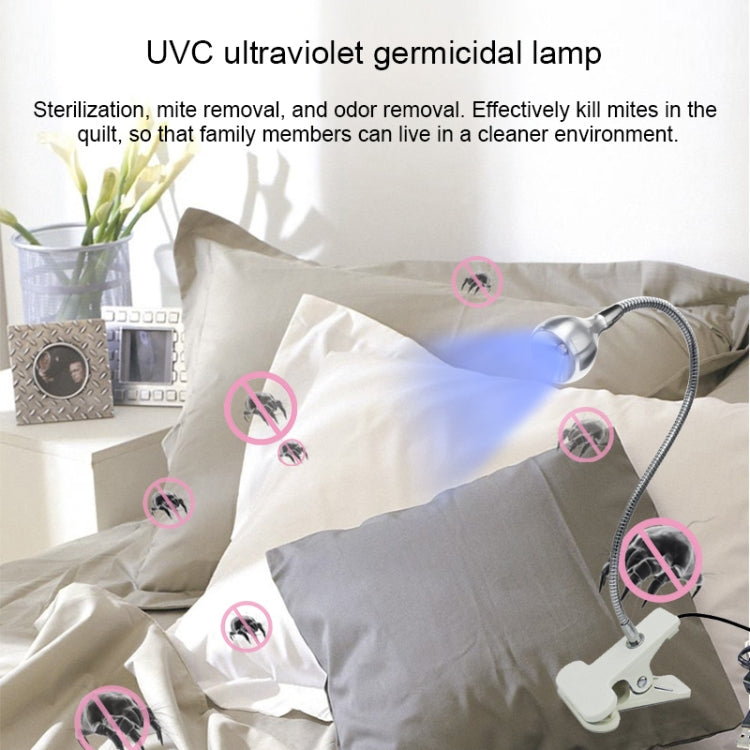 USB DC 5V Arms Clip UV Disinfection Lamp