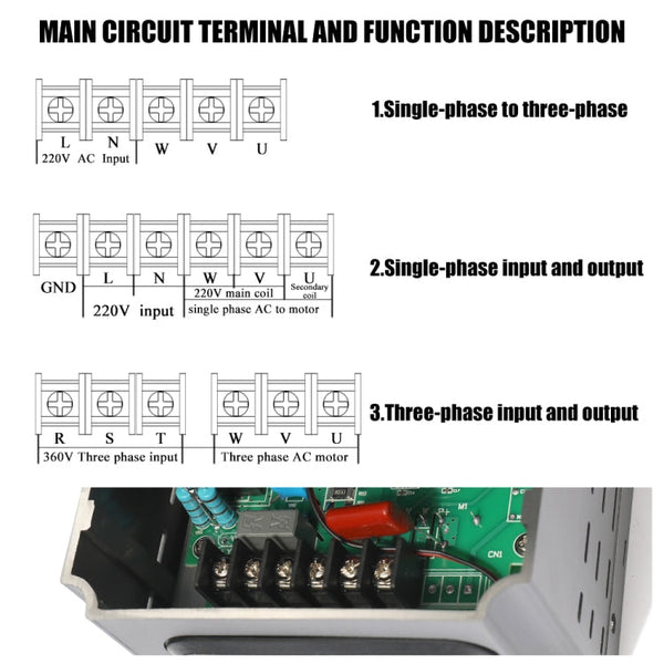 AT1-2200S 2.2KW 220V Single-phase Inverter, AT1-2200S