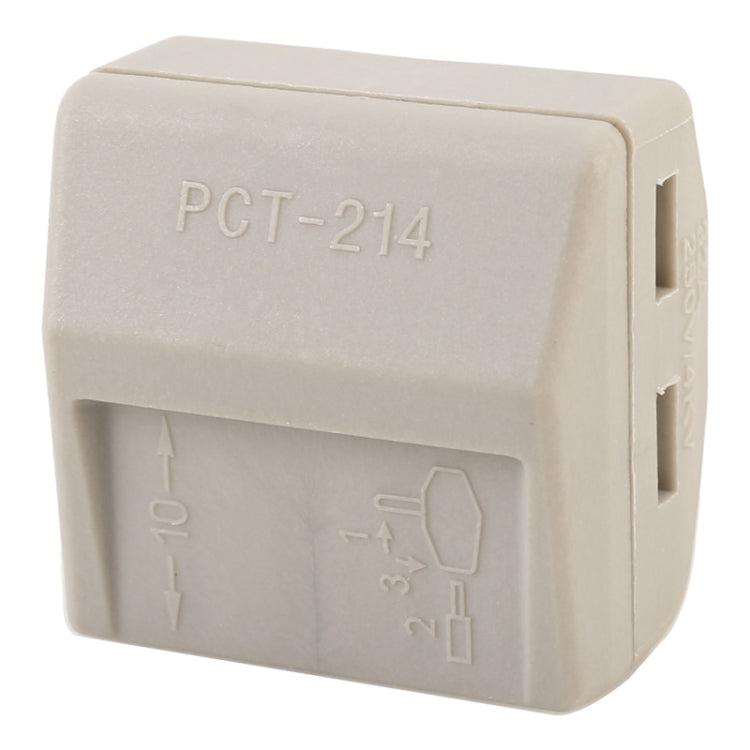 10 PCS 4 Port PCT Series Architectural Wiring Connector LED Lamp Conductor Distributor Junction Box Wire Joint, 4 Port