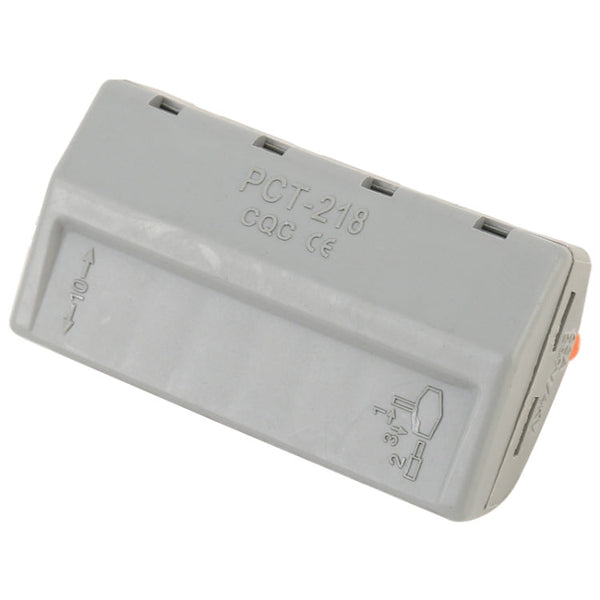 10 PCS 8 Port PCT Series Architectural Wiring Connector LED Lamp Conductor Distributor Junction Box Wire Joint, 8 Port