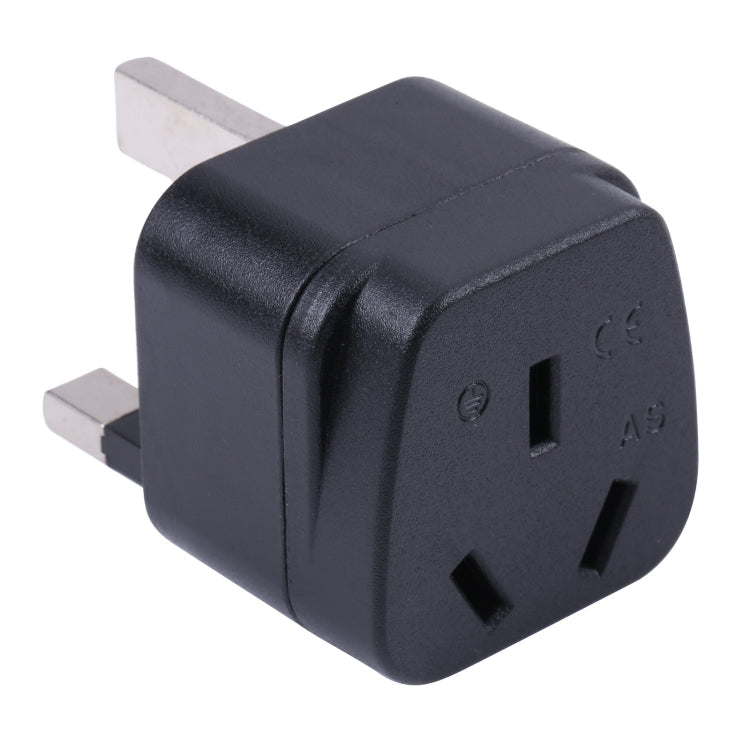 Portable Three-hole AU to UK Plug Socket Power Adapter, AU to EU, AU to UK