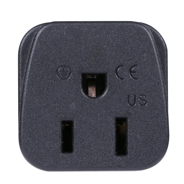 Portable Three-hole US to UK Plug Socket Power Adapter, US to EU, US to UK