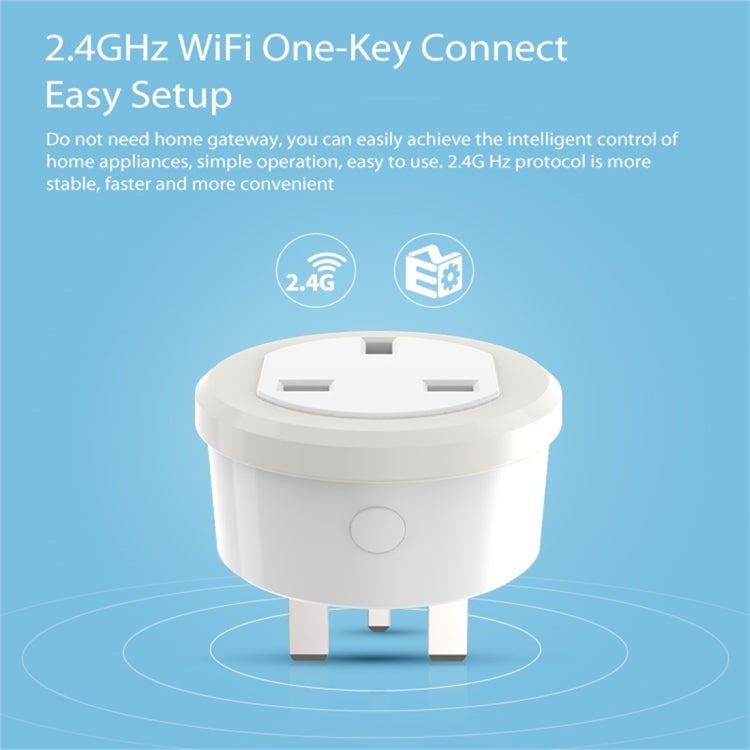 NEO NAS-WR03W WiFi UK Smart Power Plug,with Remote Control Appliance Power ON/OFF via App & Timing function, NAS-WR03W