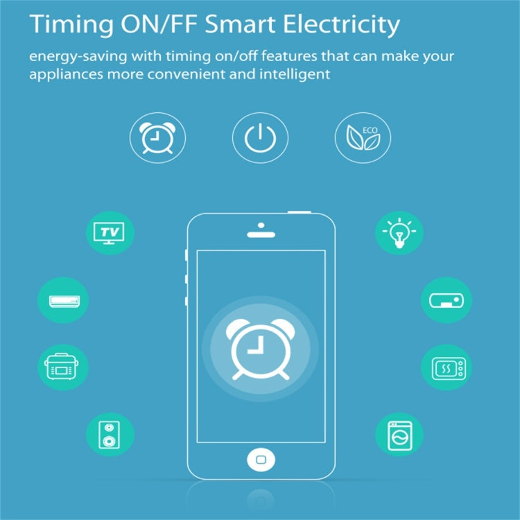 NEO NAS-WR03W WiFi UK Smart Power Plug,with Remote Control Appliance Power ON/OFF via App & Timing function, NAS-WR03W