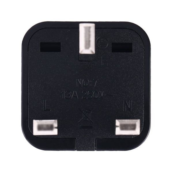 Portable Universal Socket to UK Plug Power Adapter Travel Charger, UK Plug