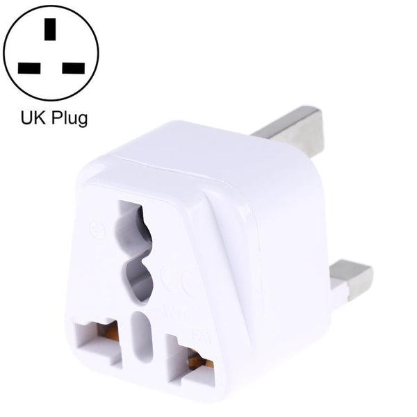 Portable Universal Socket to UK Plug Power Adapter Travel Charger, UK Plug