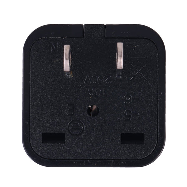 Portable Universal Socket to US Plug Power Adapter Travel Charger, US Plug