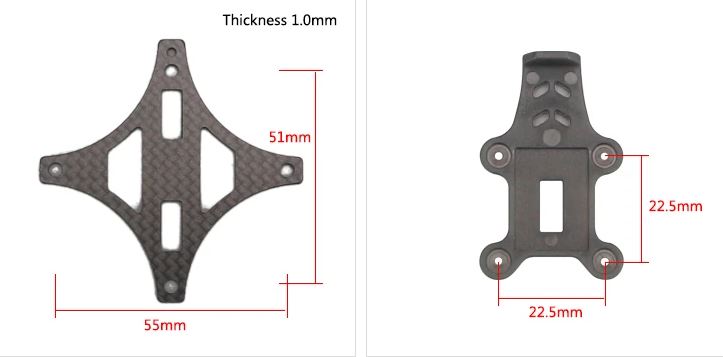 LDARC ET85D 2" CineWhoop Quadcopter Frame