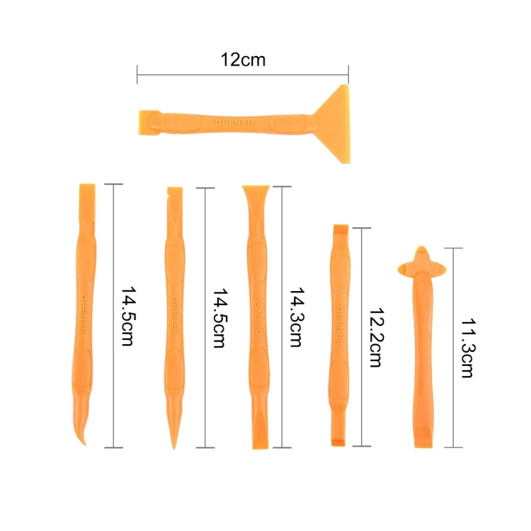 JAKEMY JM-OP16 6 in 1 Fiber Opening Tool Set, JM-OP16