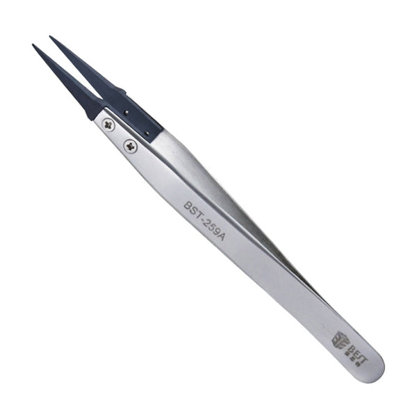BEST BST-259A  Stainless Steel Snti Static Tweezer, BST-259A