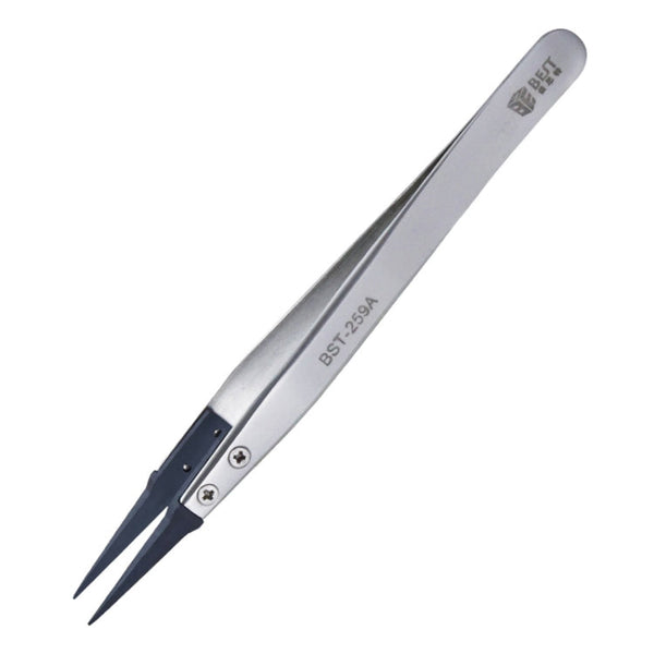 BEST BST-259A  Stainless Steel Snti Static Tweezer, BST-259A