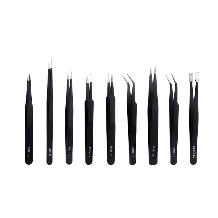 JF-8142 Metal Tweezers Repairing Disassemble Tool Kit, JF-8142