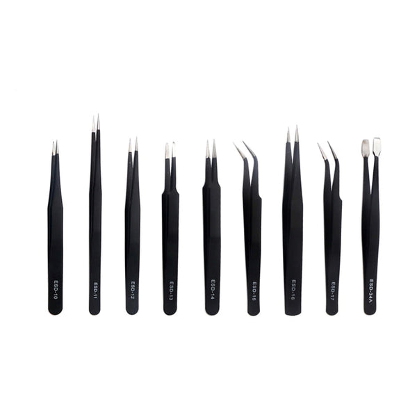 JF-8142 Metal Tweezers Repairing Disassemble Tool Kit, JF-8142