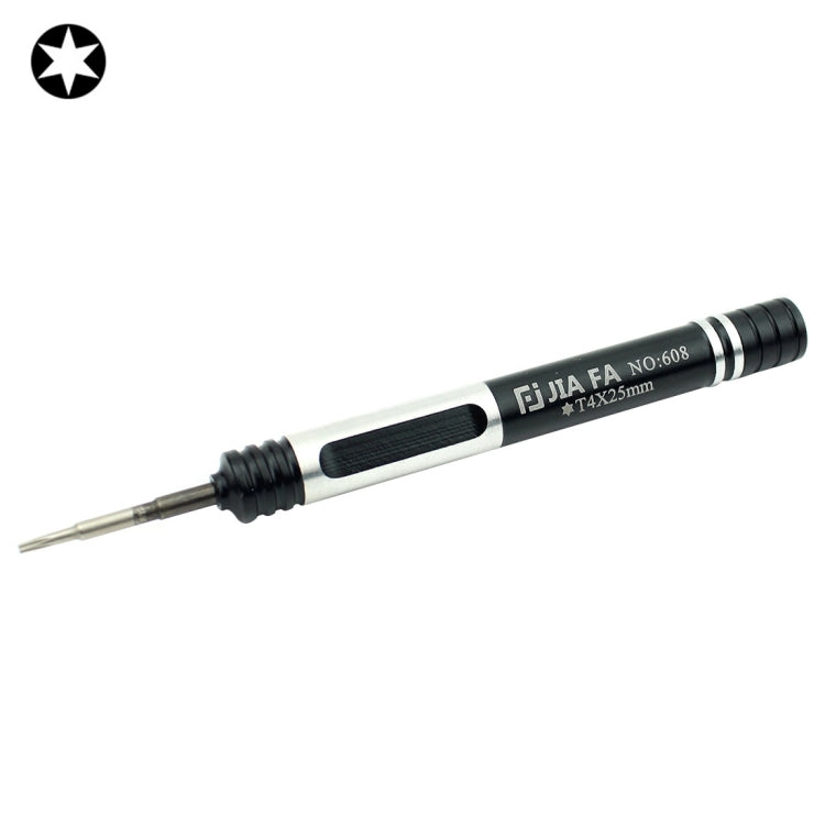 JIAFA JF-608-T4 Torx T4 Mobile Phone Repair Screwdriver (Black), T4 Torx