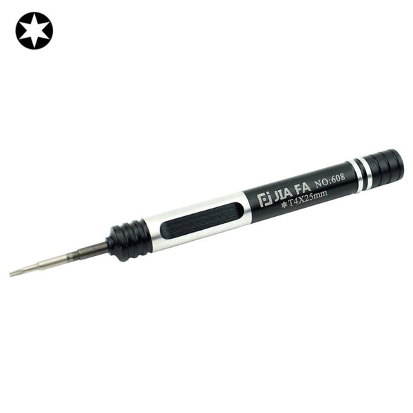 JIAFA JF-608-T4 Torx T4 Mobile Phone Repair Screwdriver (Black), T4 Torx