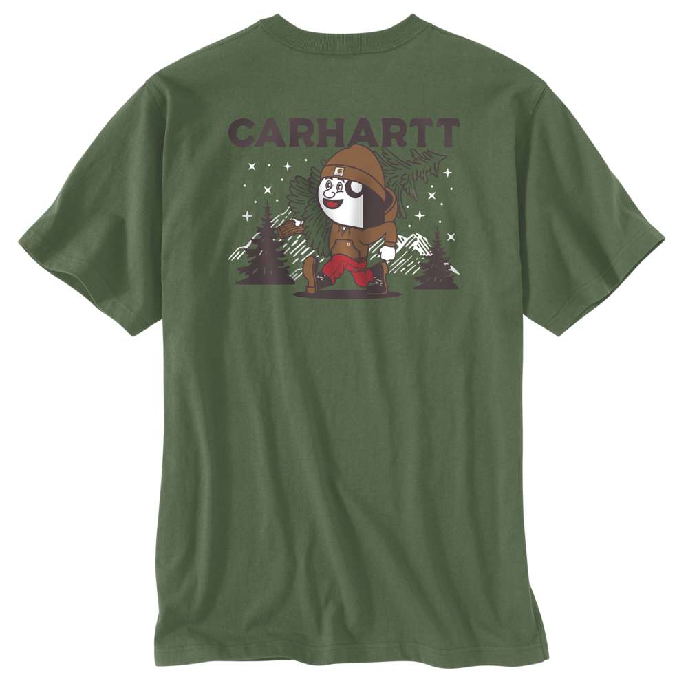 Carhartt 107269 Relaxed Fit Heavyweight Short-Sleeve Pocket Outdoor Graphic T-Shirt
