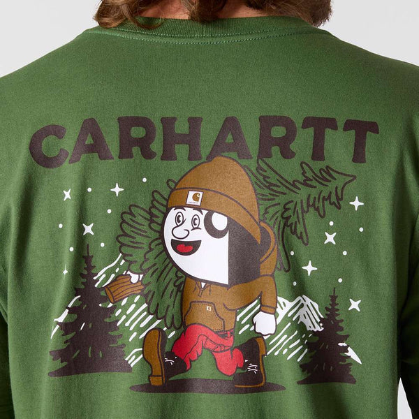 Carhartt 107269 Relaxed Fit Heavyweight Short-Sleeve Pocket Outdoor Graphic T-Shirt
