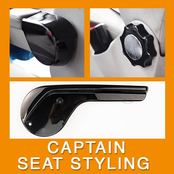 For VW T6 Transporter FULL Captain Seat Styling Pack Driver & Passenger Seats