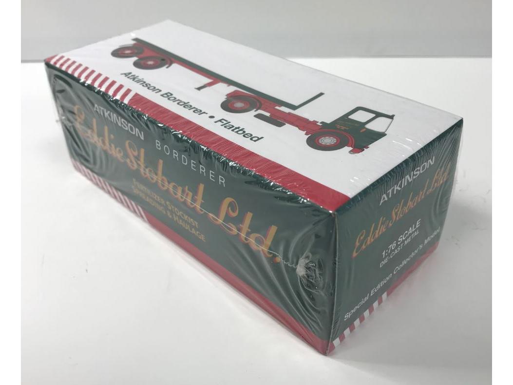 Eddie Stobart Atkinson Borderer with Flatbed Trailer 1:76 Scale Atlas Editions Diecast Model
