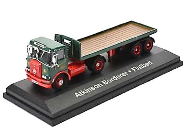Eddie Stobart Atkinson Borderer with Flatbed Trailer 1:76 Scale Atlas Editions Diecast Model