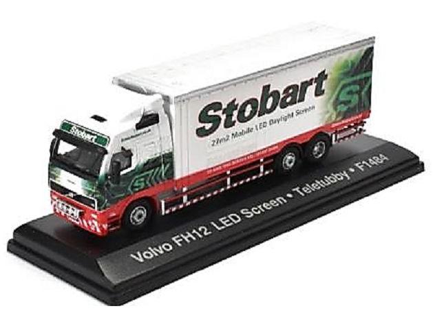 Eddie Stobart Volvo FH12 Mobile LED Screen Teletubby 1:76 Scale Atlas Editions Diecast Model