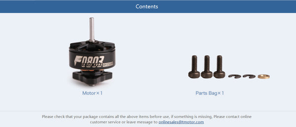 Tmotor F0803 Brushless Whoop Motor