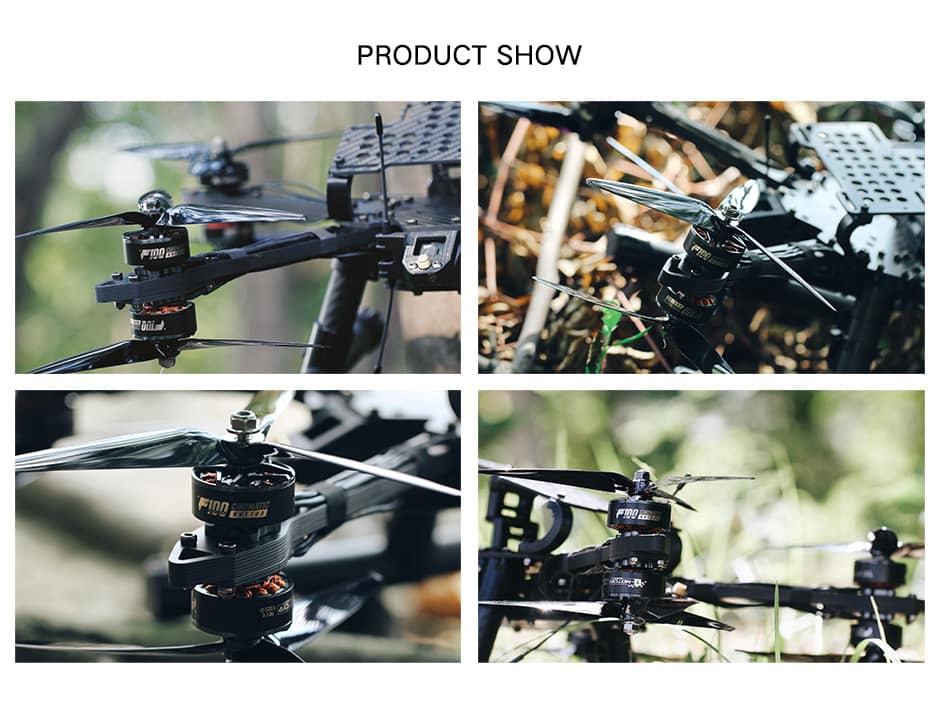 Tmotor F100 2810 Long Range / Cinelifter Motor (1100kV, 1350kV)