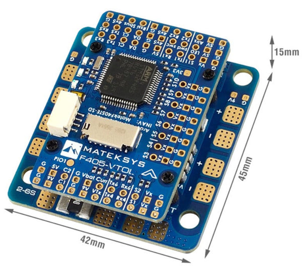 Matek F405-VTOL Flight Controller