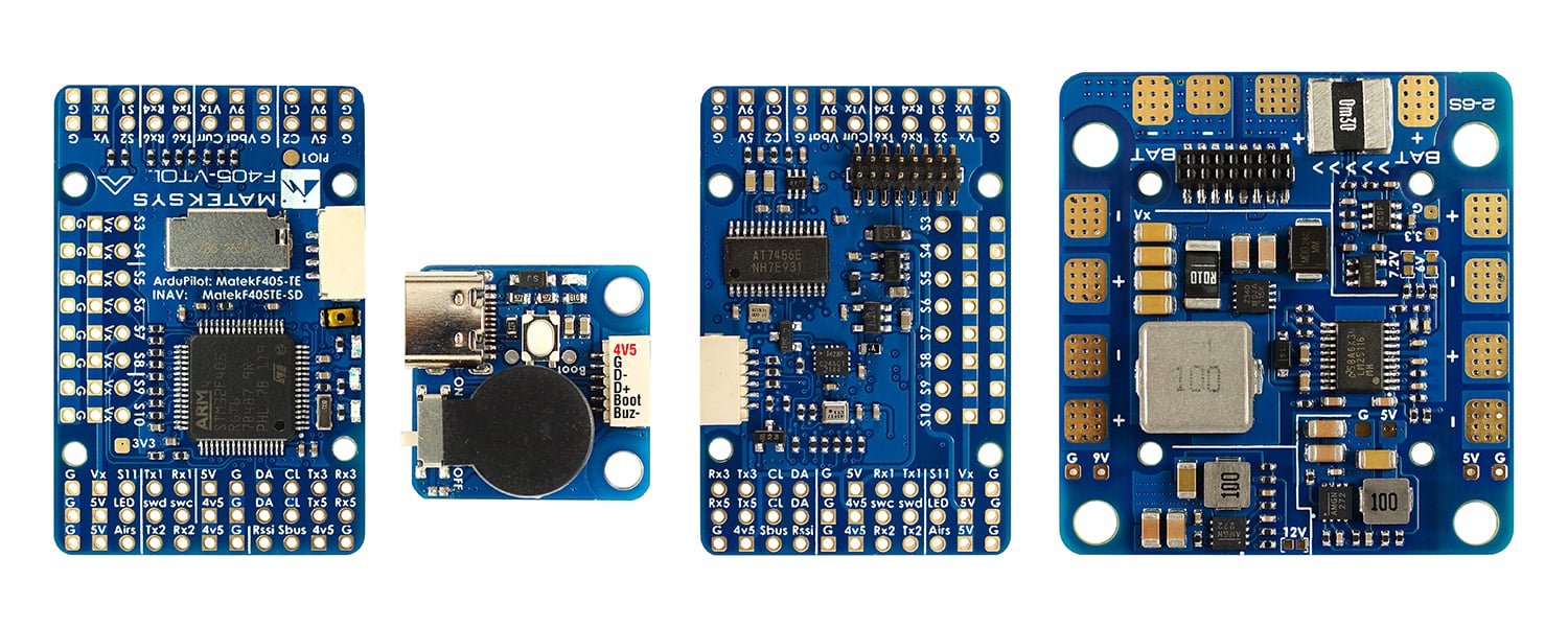 Matek F405-VTOL Flight Controller