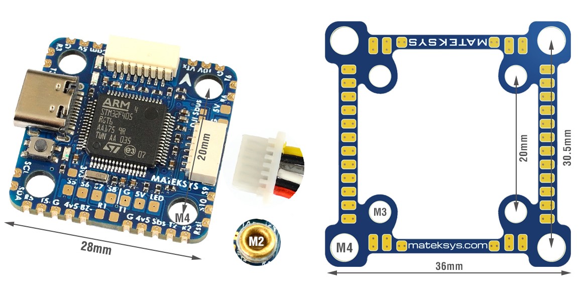 Matek F405-MiniTE BetaFlight Flight Controller
