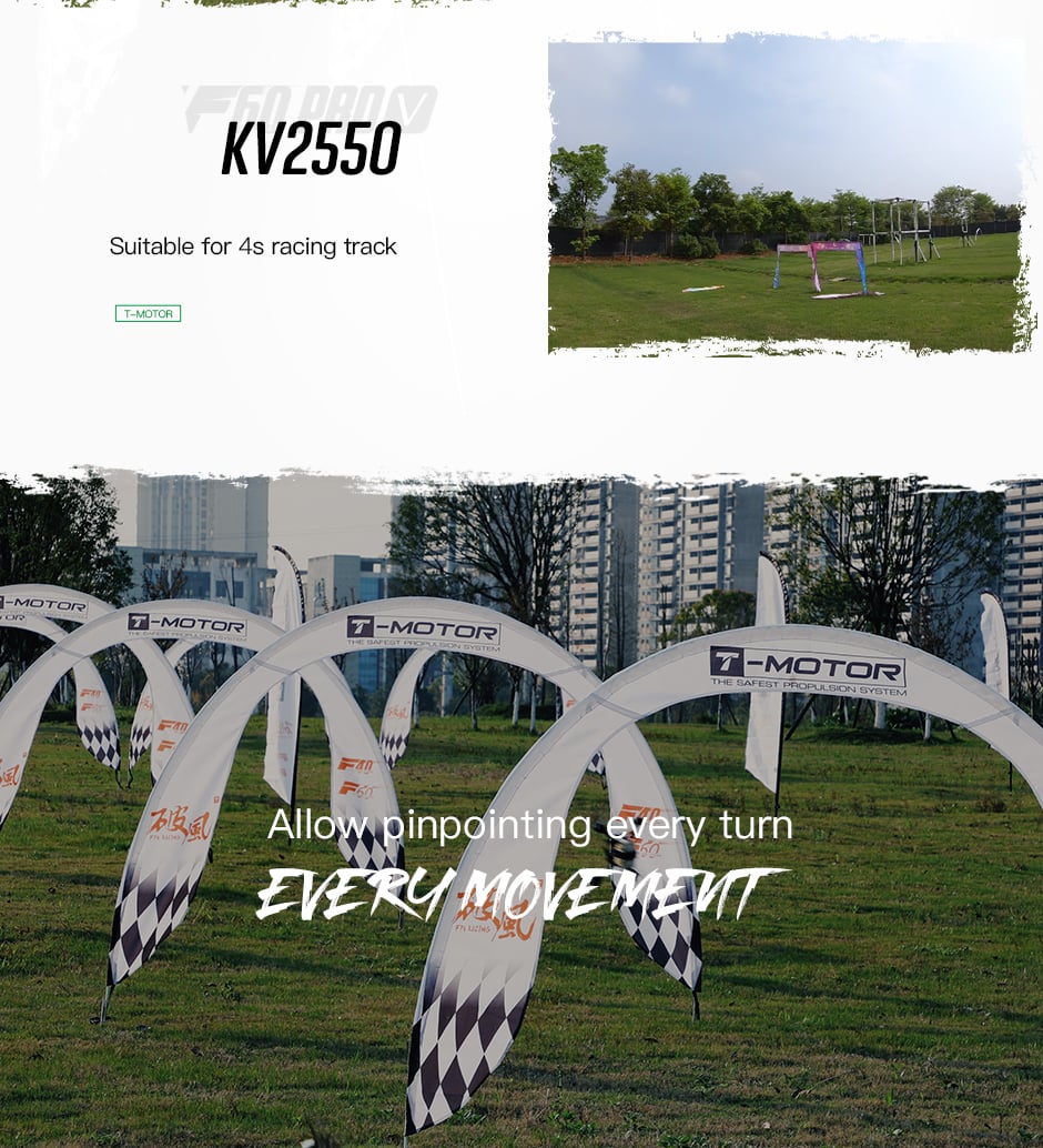 TMotor F60 PRO V Motor (1750kV, 1950kV, 2020 kV, 2550kV)