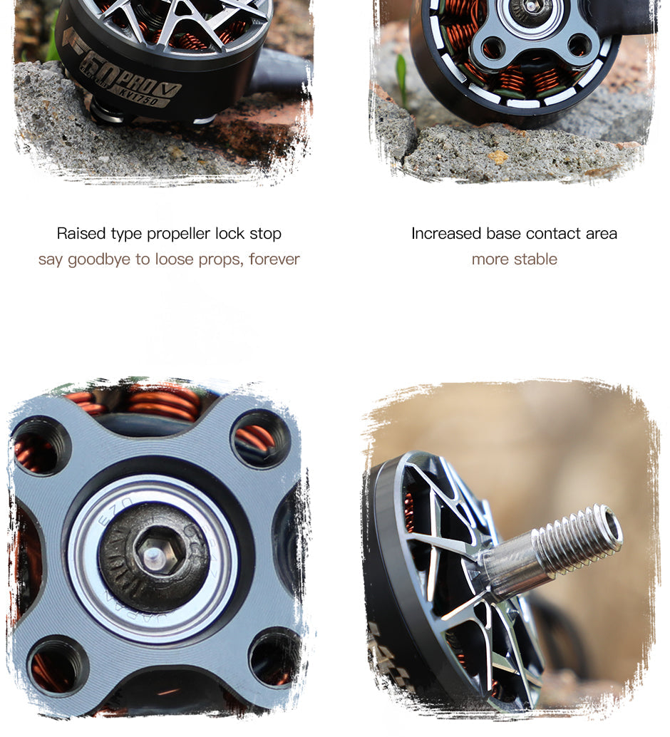 TMotor F60 PRO V Motor (1750kV, 1950kV, 2020 kV, 2550kV)