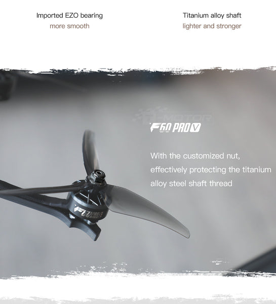 TMotor F60 PRO V Motor (1750kV, 1950kV, 2020 kV, 2550kV)