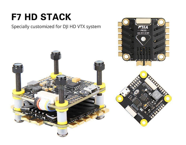 T-Motor F7 HD + F55A Pro II Stack for DJI FPV