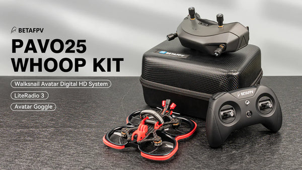BetaFPV Pavo25 CineWhoop Quadcopter RTF ELRS Walksnail Kit