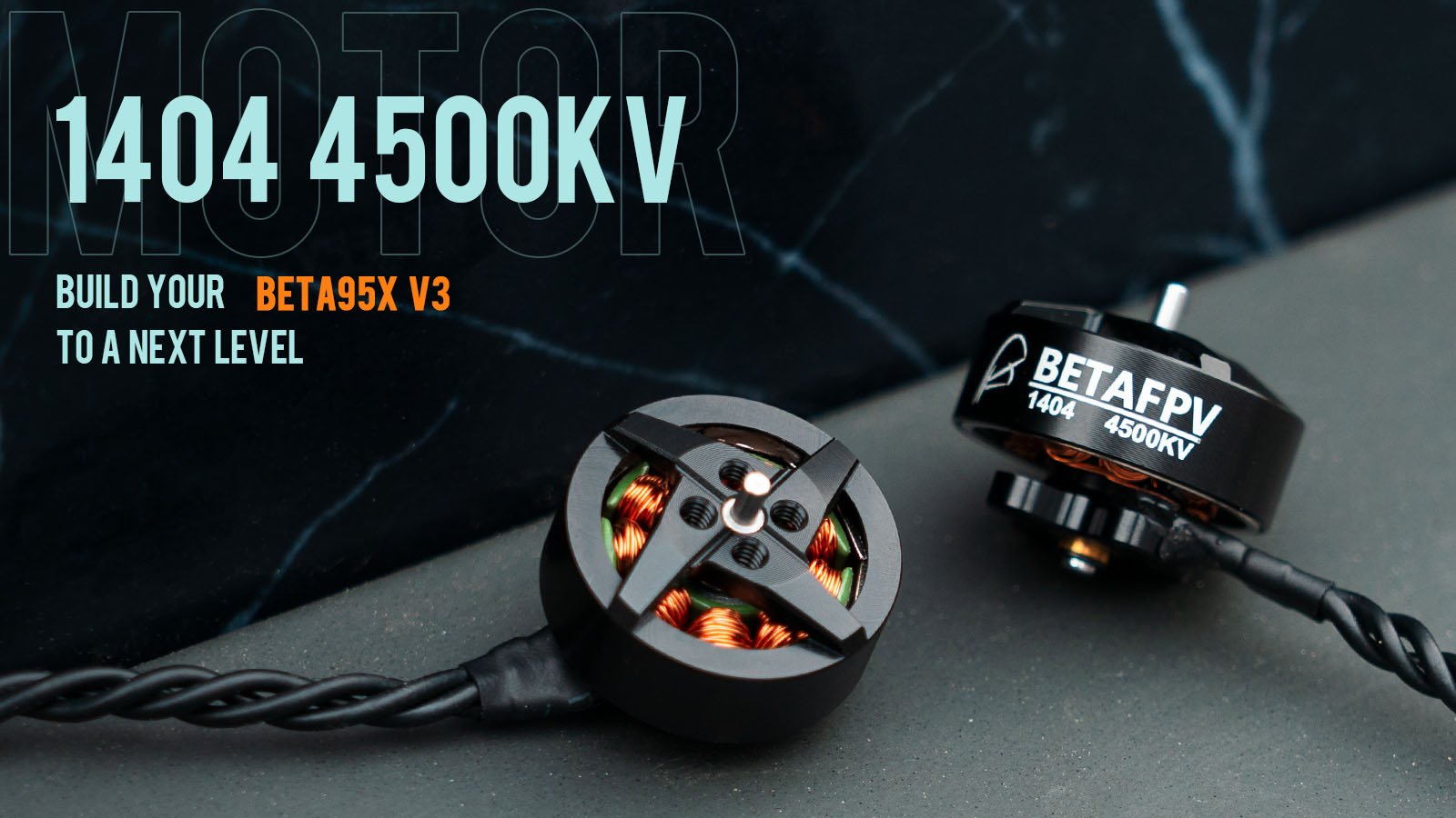 BetaFPV 1404 4500kV Brushless Motor (Pack of 4)