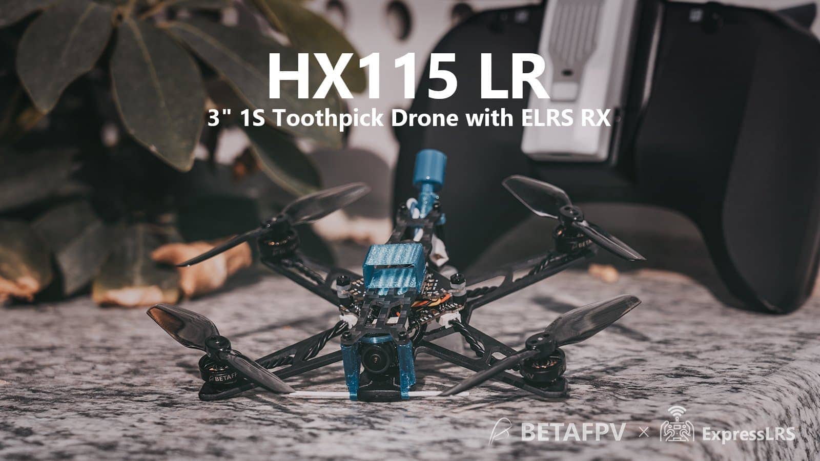 BetaFPV HX115 LR 3" Quadcopter Frame