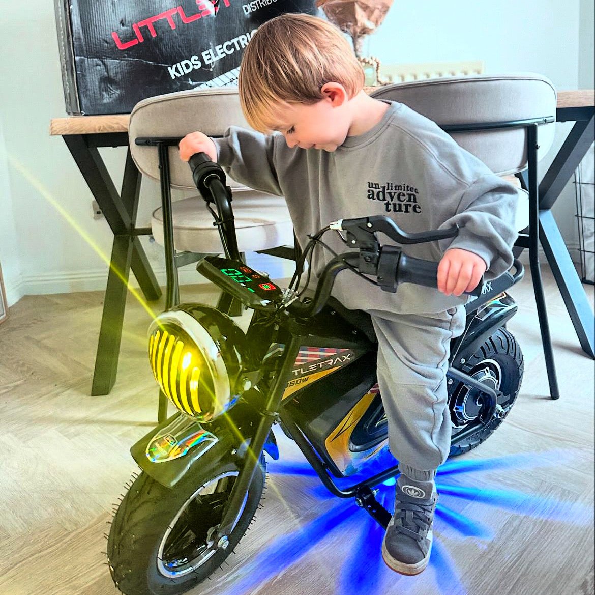 New 350w Kids Electric Bike – Ages 3 to 7 ride on monkey bike