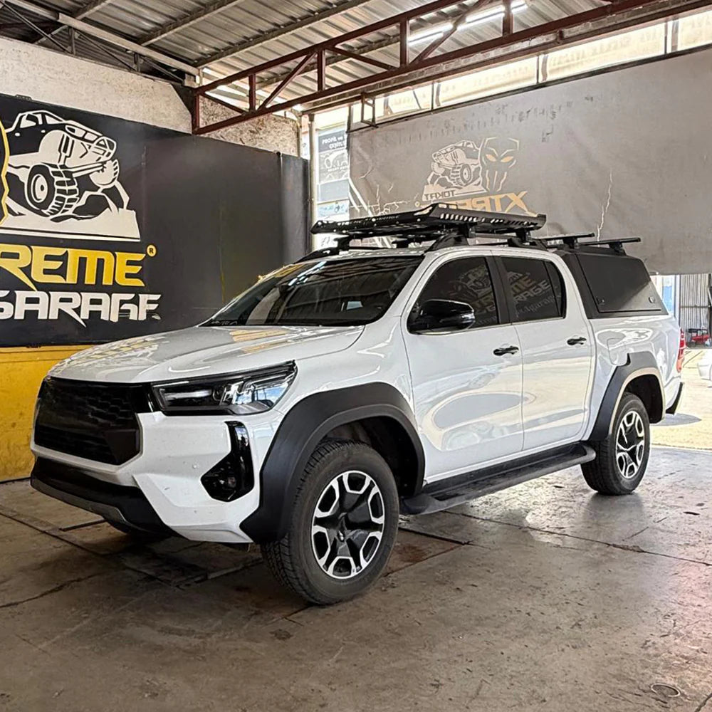 Oneway Set Wide Wheel Arch Trims Fender Flares compatible with TOYOTA Hilux 8Th Generation Facelift 2020+