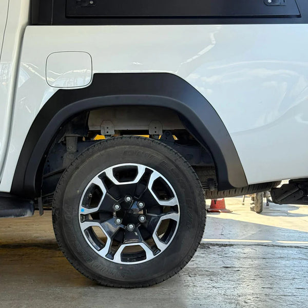 Oneway Set Wide Wheel Arch Trims Fender Flares compatible with TOYOTA Hilux 8Th Generation Facelift 2020+