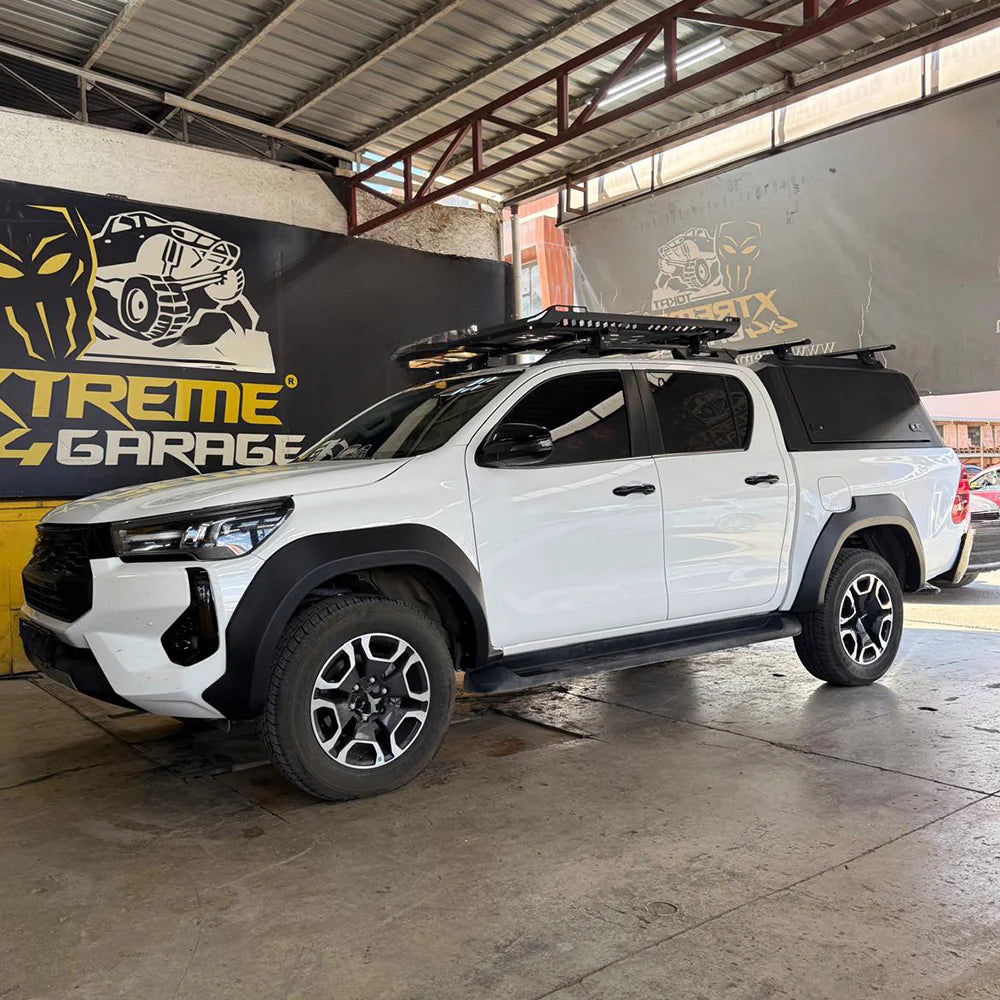 Oneway Set Wide Wheel Arch Trims Fender Flares compatible with TOYOTA Hilux 8Th Generation Facelift 2020+